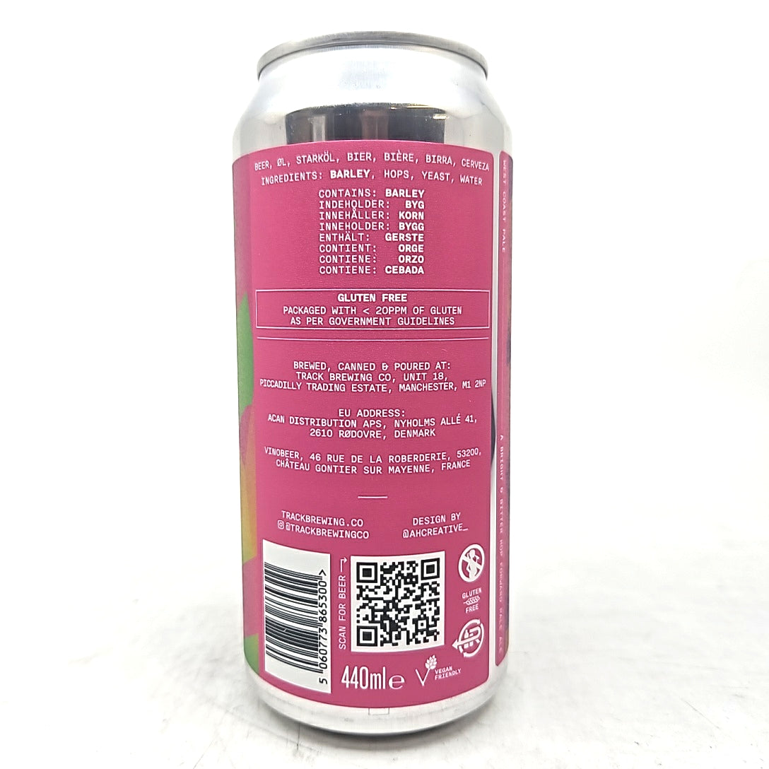 Track Beachfront West Coast Pale Ale 5.7% (440ml can)-Hop Burns & Black