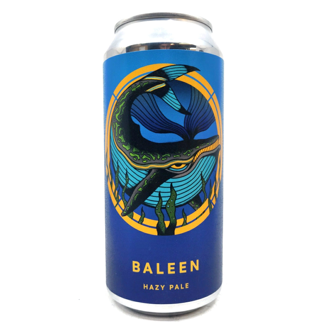 Otherworld Baleen Hazy Pale Ale 5.2% (440ml can)-Hop Burns & Black