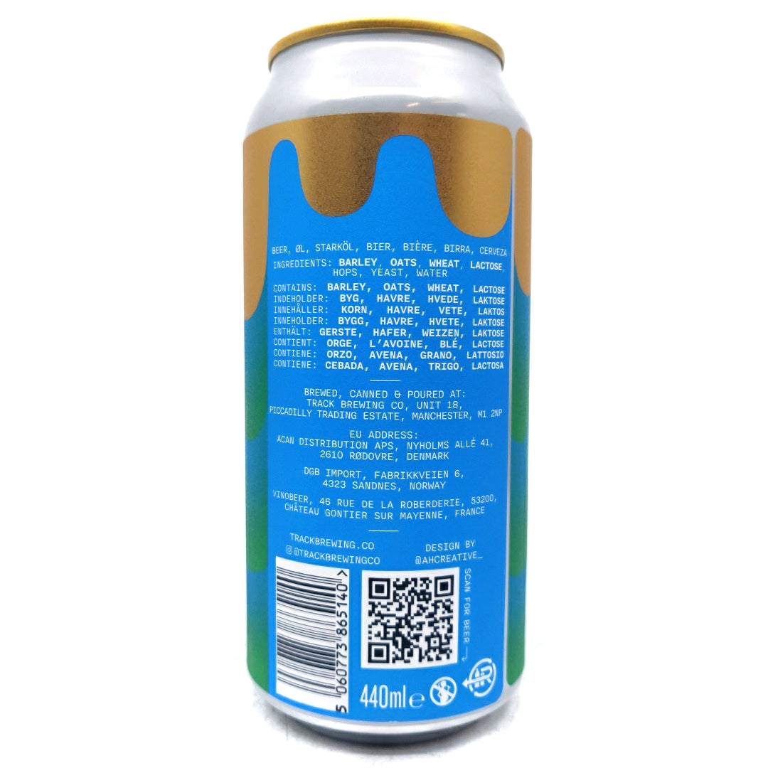 Track Everything Gold Top Double IPA 8.4% (440ml)-Hop Burns & Black