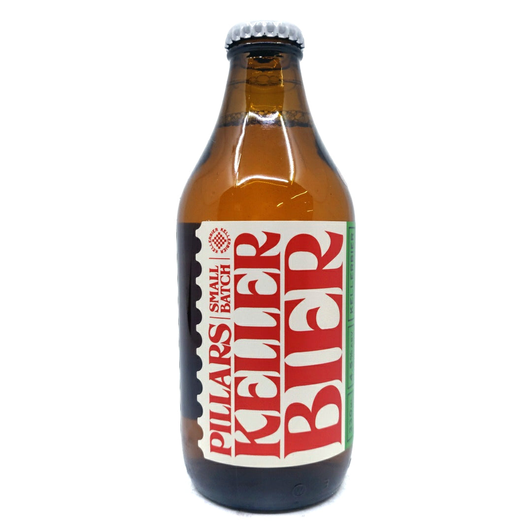 Pillars Kellerbier 4.5% (330ml)-Hop Burns & Black