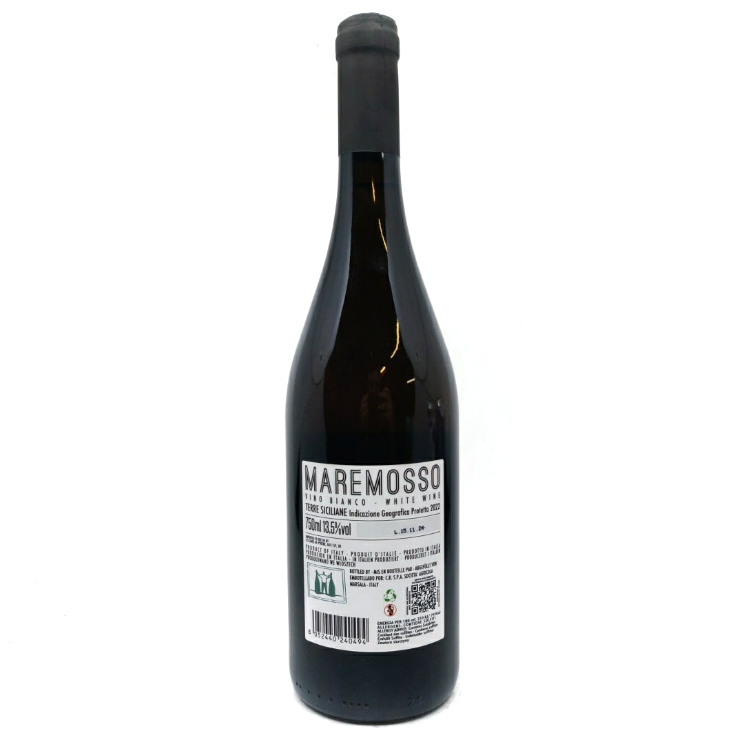 Maremosso Bianco Cataratto 2024 13.5% (750ml)-Hop Burns & Black