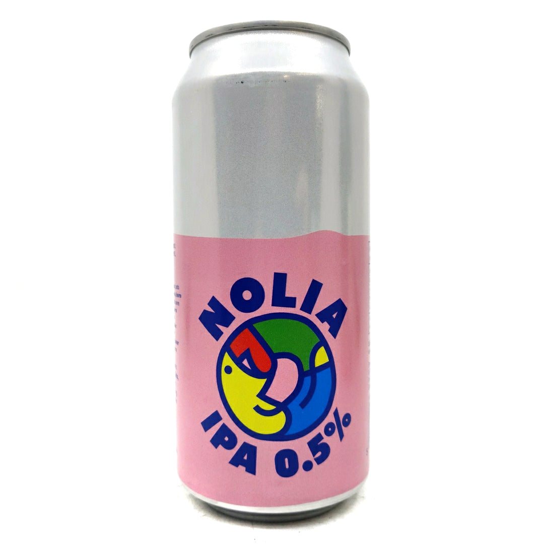 Beak Nolia Alcohol Free IPA 0.5% (440ml can)-Hop Burns & Black