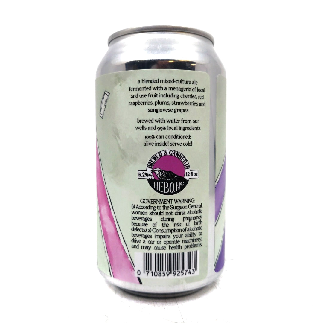 Fonta Flora Local Snacks Wild Ale 6.4% (355ml can)-Hop Burns & Black
