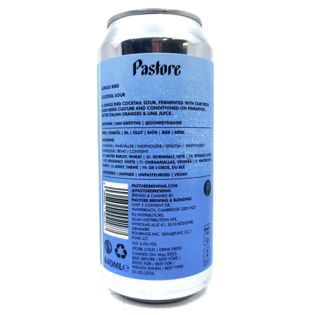 Pastore Jungle Bird Cocktail Sour 6% (440ml can)-Hop Burns & Black