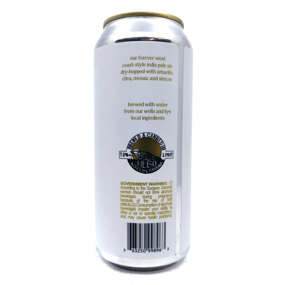 Fonta Flora Hop Beard West Coast IPA 7% (473ml can)-Hop Burns & Black