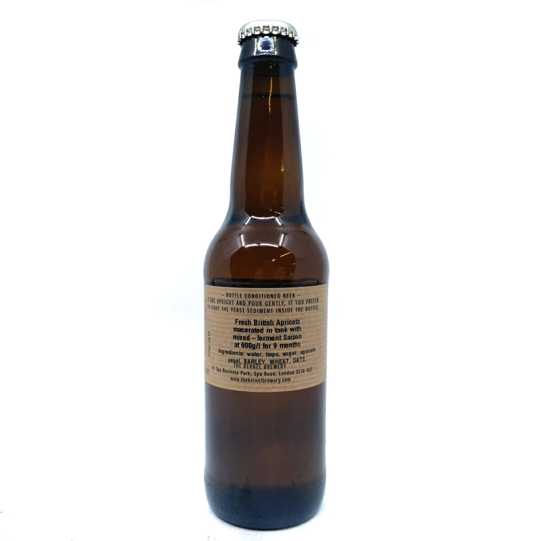 Kernel Biere de Saison Apricot 6.1% (330ml)-Hop Burns & Black