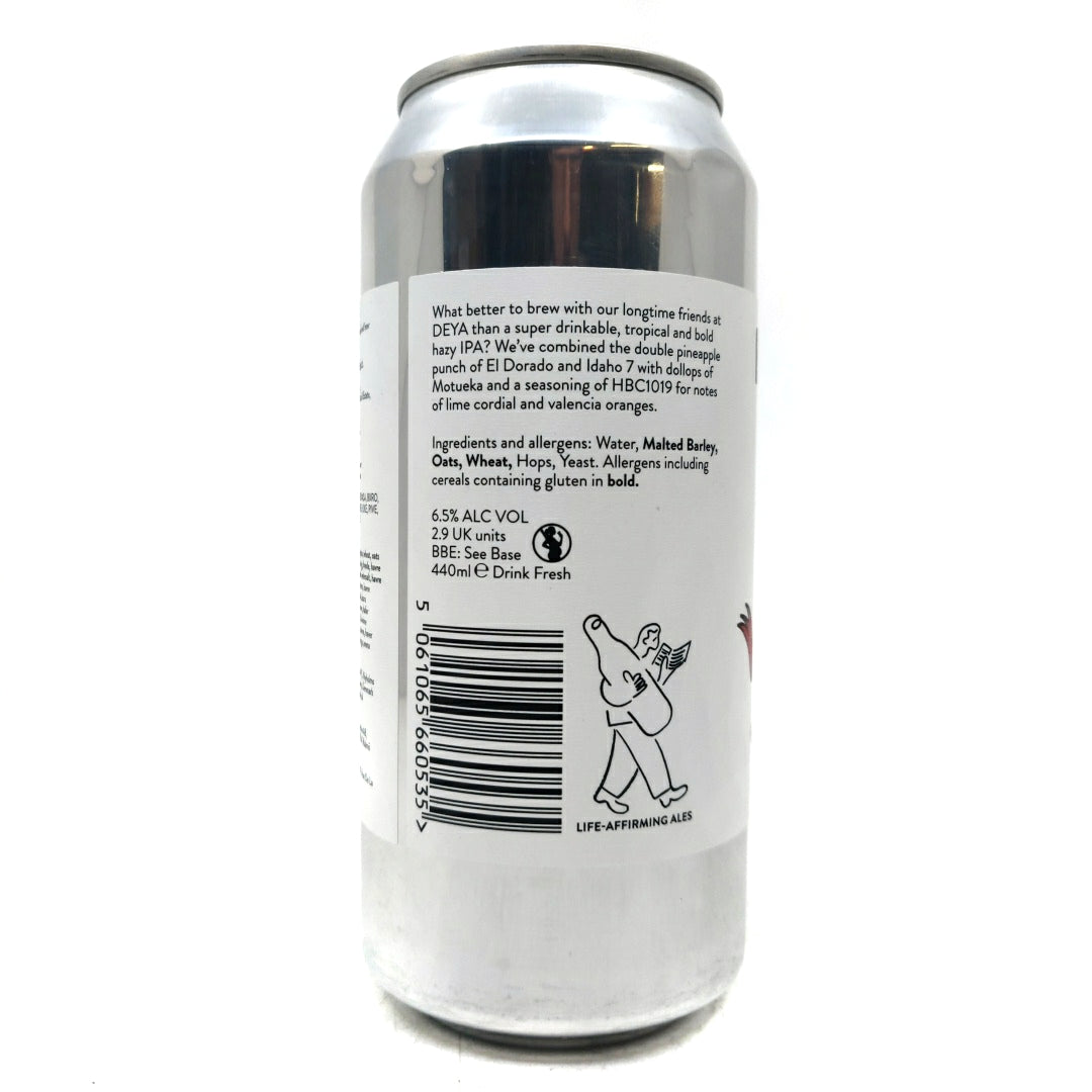 Beak Brewery x DEYA Melo IPA 6.5% (440ml can)-Hop Burns & Black