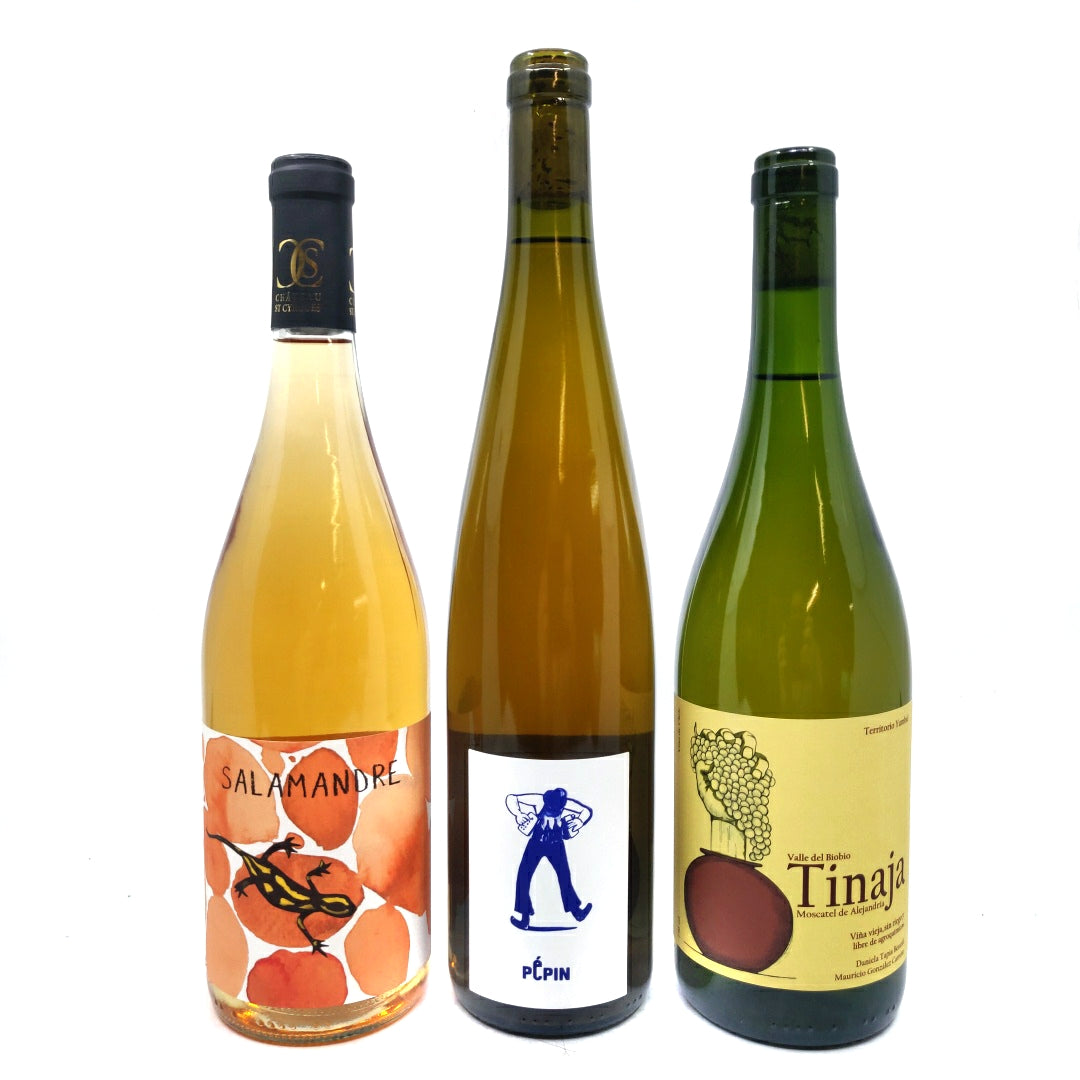 HB&B Orange Wine selection pack (3 x 750ml wines)-Hop Burns & Black