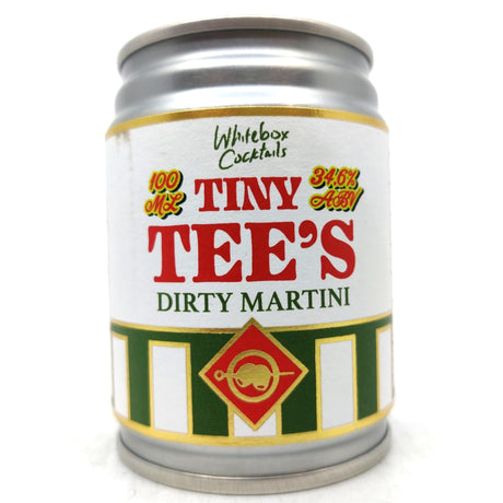 Whitebox Tiny Tee's Dirty Martini 34% (100ml can)-Hop Burns & Black