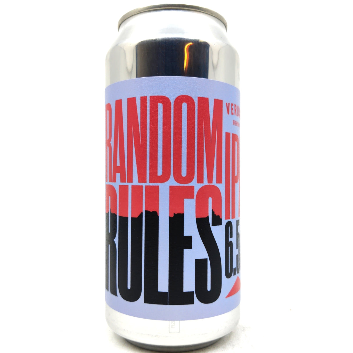 Verdant Random Rules IPA 6.5% (440ml can)-Hop Burns & Black