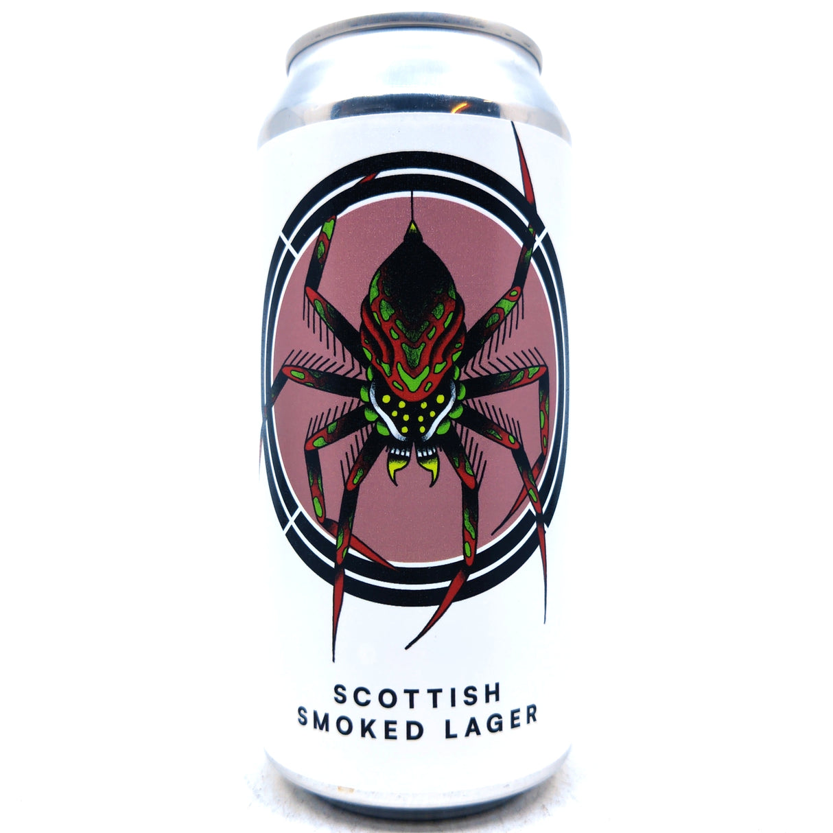Otherworld Scottish Smoked Lager 5.5% (440ml can)-Hop Burns & Black