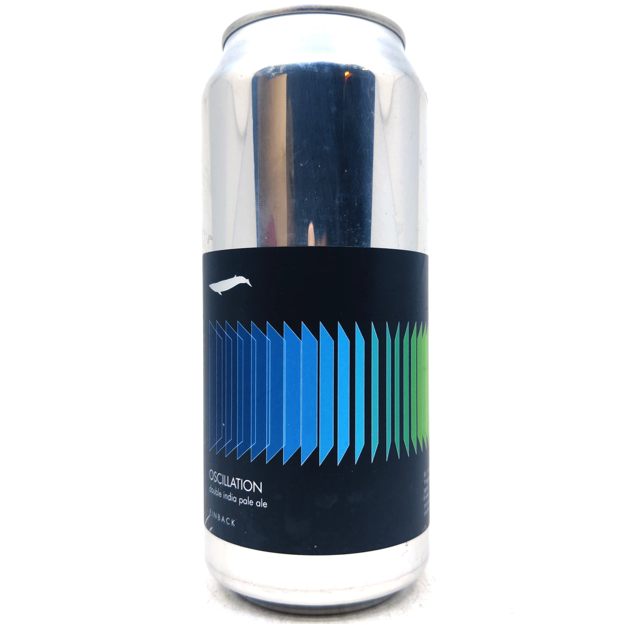 Finback Brewery Oscillation Double IPA 8.5% (473ml can)-Hop Burns & Black