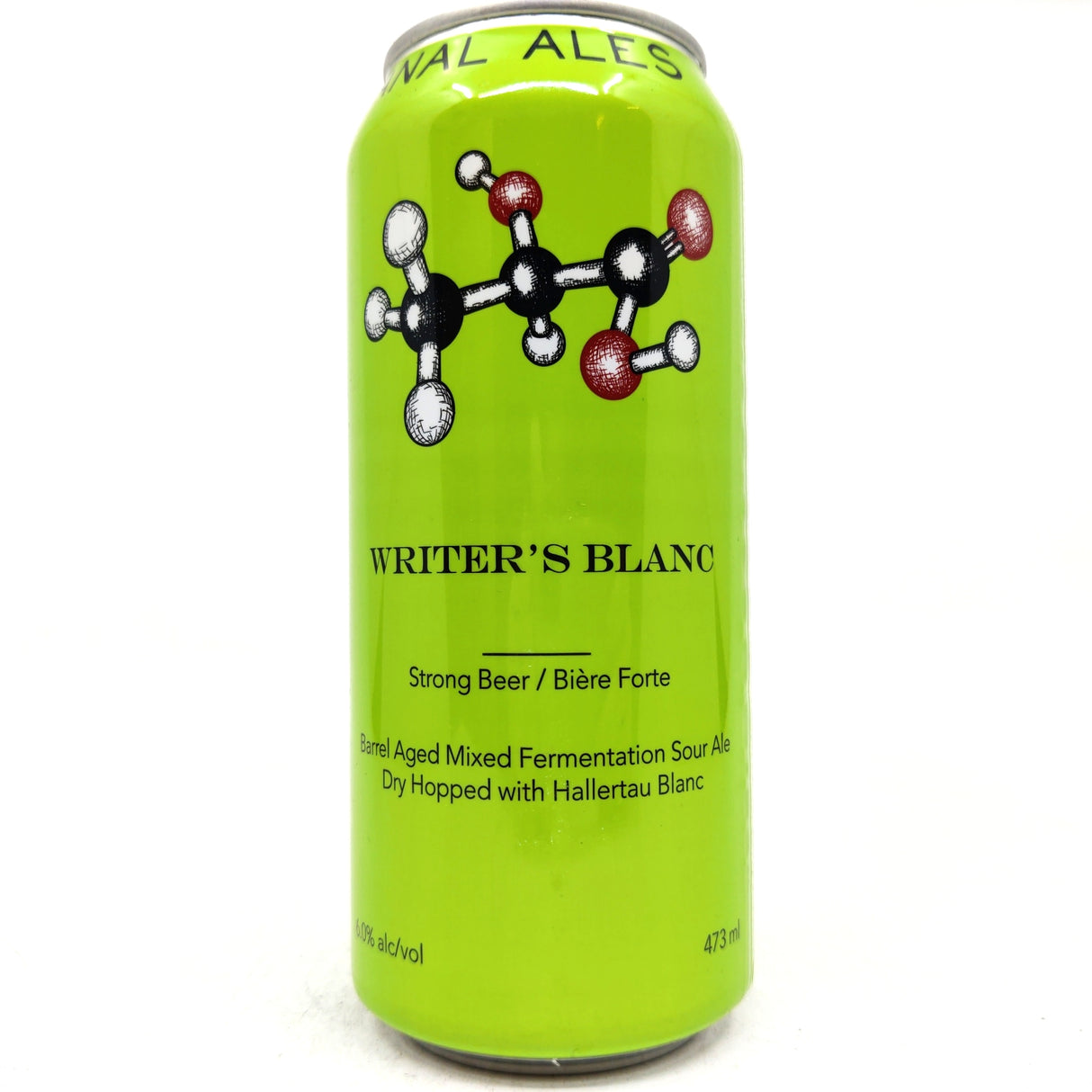Trial & Ale Writer's Blanc Strong Beer 6% (473ml can)-Hop Burns & Black