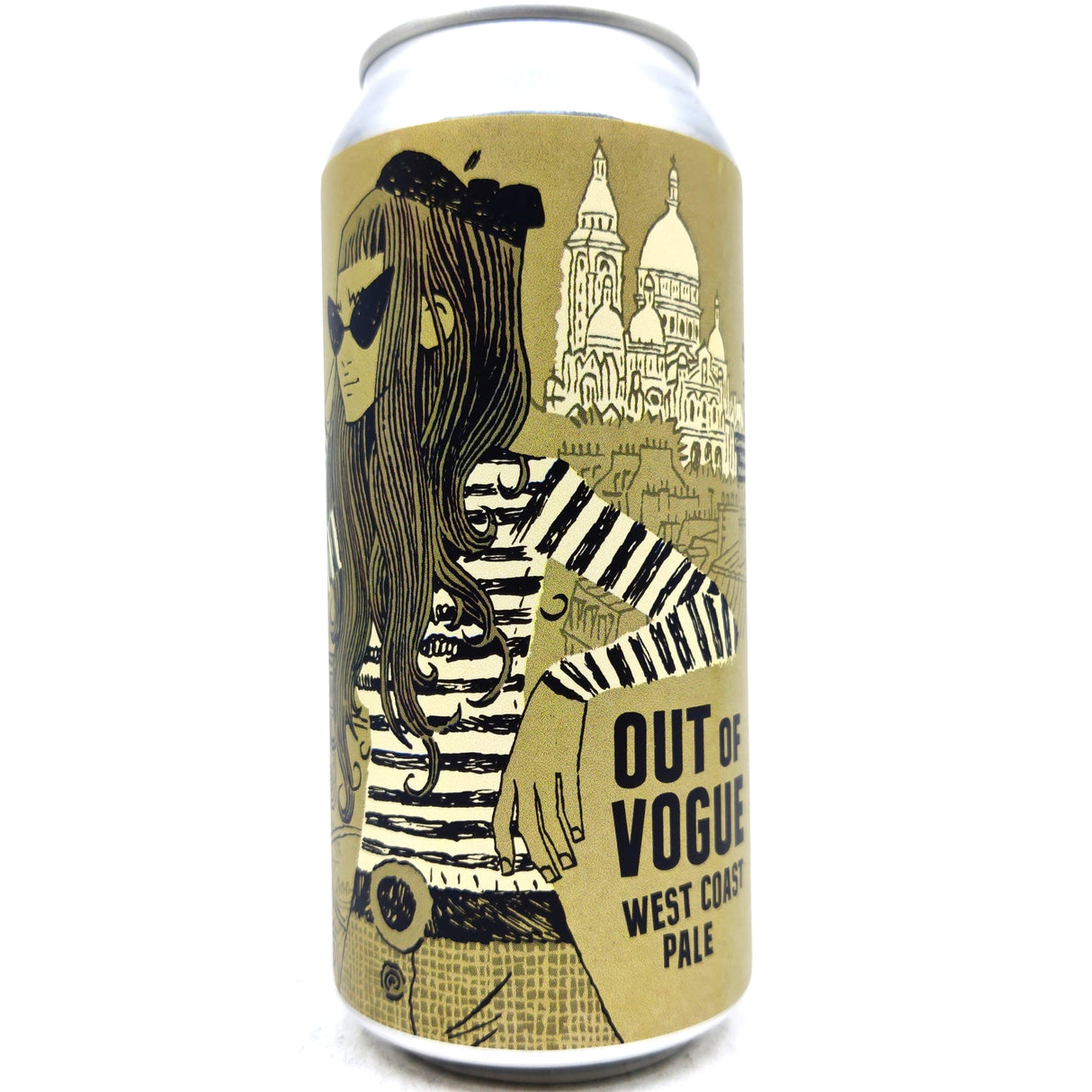 Burning Sky Out Of Vogue Pale Ale 5.4% (440ml can)-Hop Burns & Black
