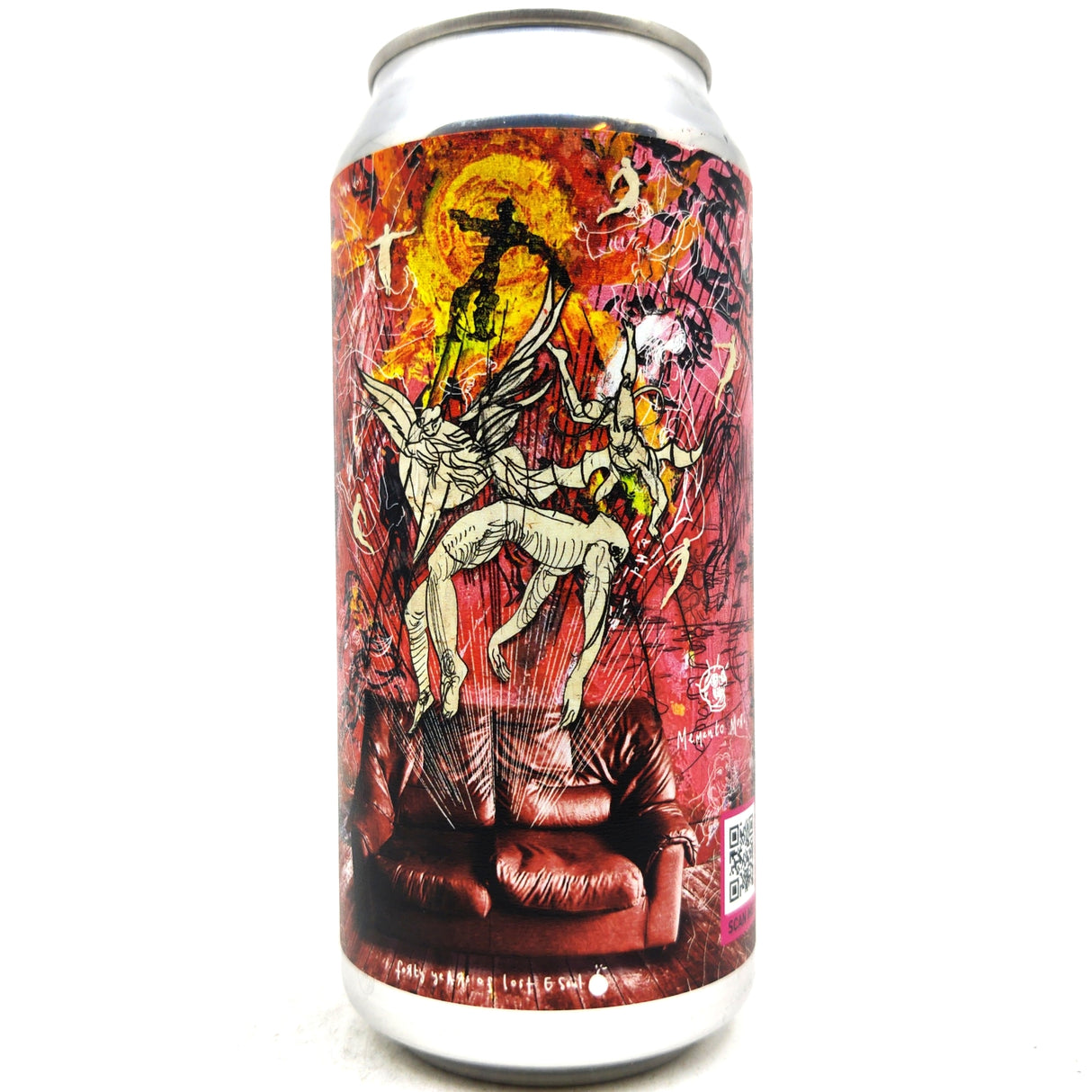 Verdant É Soul Cultura Una Dos Vol 2 IPA 6.5% (440ml can)-Hop Burns & Black