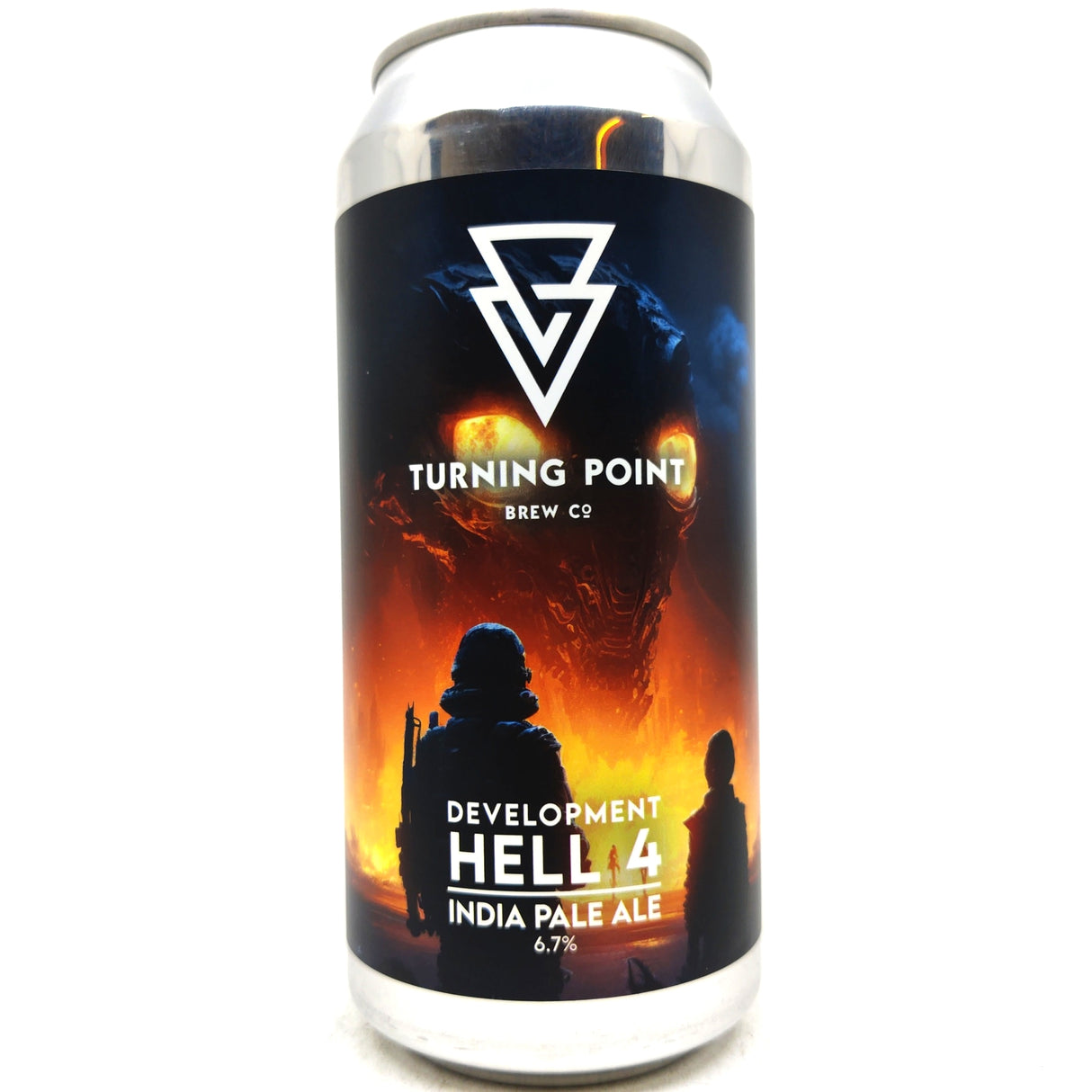 Azvex Brewing Development Hell 4 IPA 6.7% (440ml can)-Hop Burns & Black