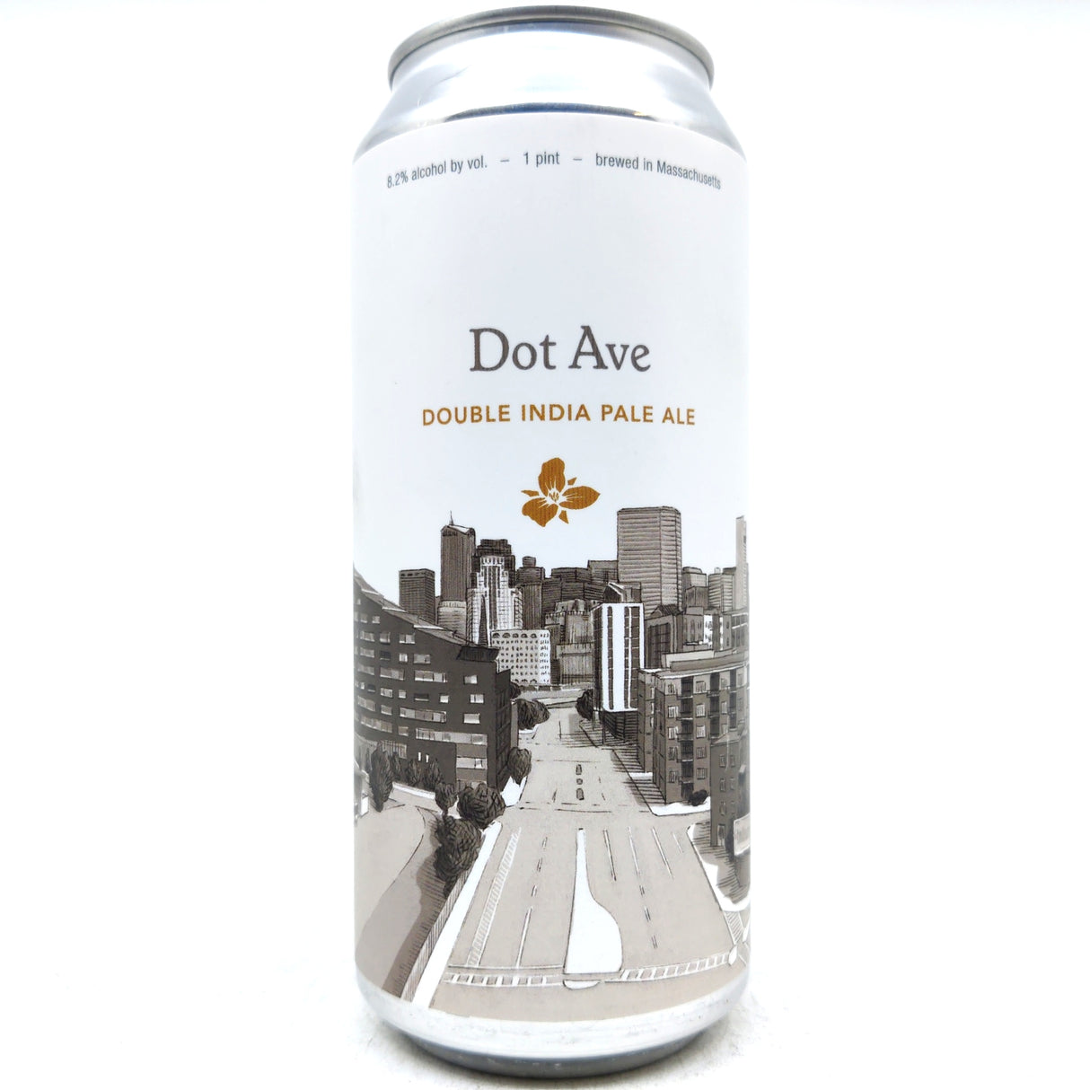 Trillium Dot Ave Double IPA 8.2% (473ml can)-Hop Burns & Black