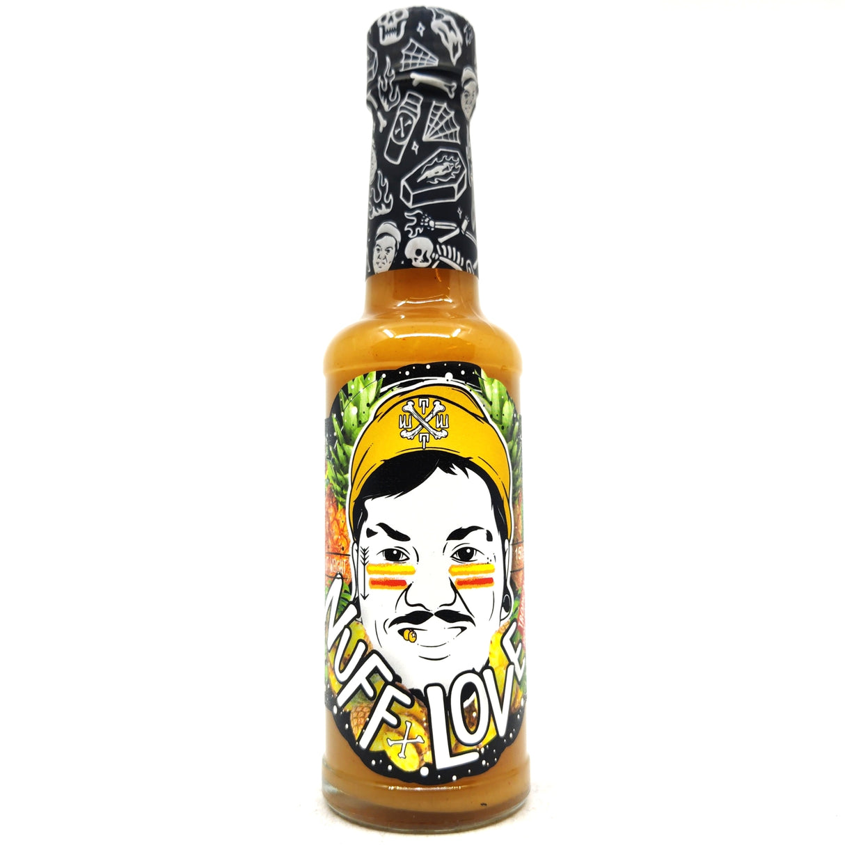Tubby Tom's Nuff Love Pineapple Hot Sauce (150g)-Hop Burns & Black