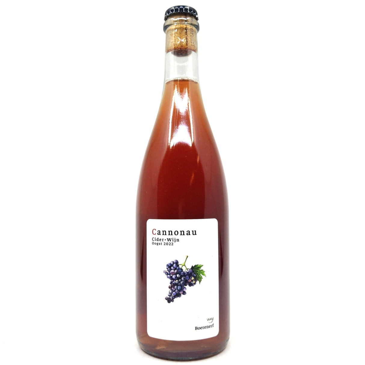 Het Boerenerf Cannonau 7% (750ml)-Hop Burns & Black