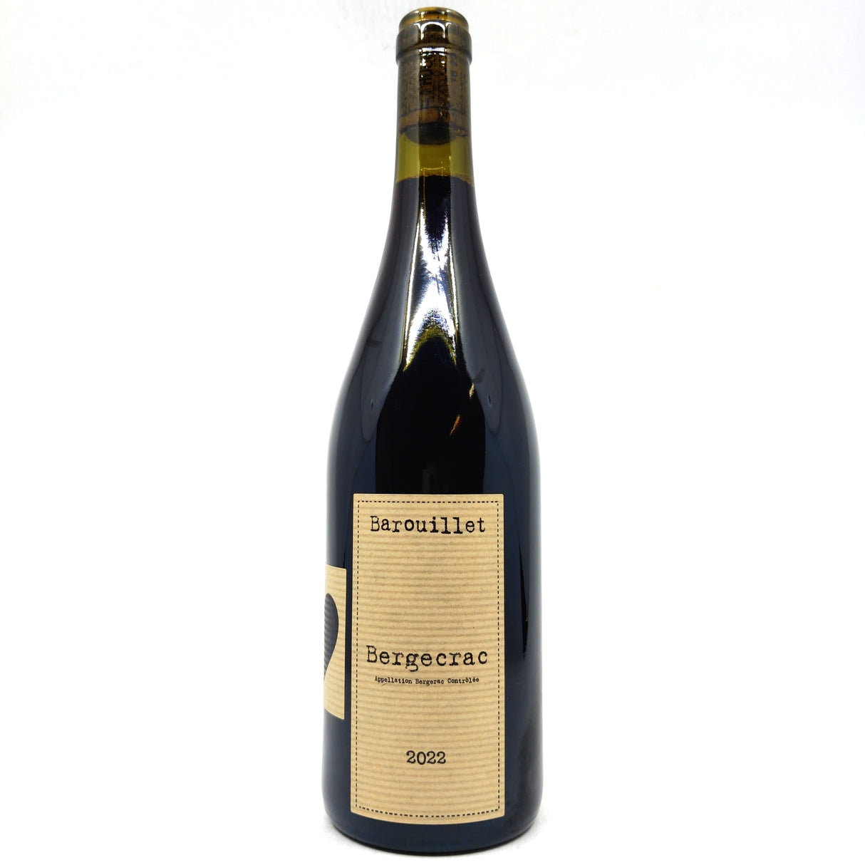 Chateau Barouillet Bergecrac Rouge 2022 13.5% (750ml)-Hop Burns & Black