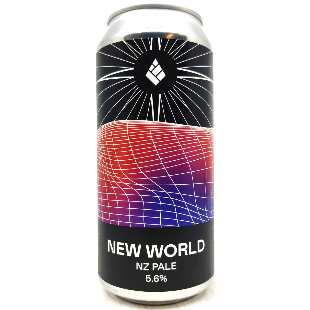 Drop Project New World NZ Pale Ale 5.6% (440ml can)-Hop Burns & Black