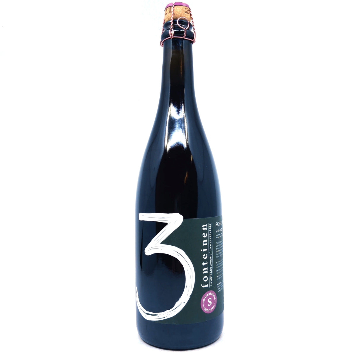 3 Fonteinen Schaarbeekse Kriek Oogst 6.3% (750ml)-Hop Burns & Black