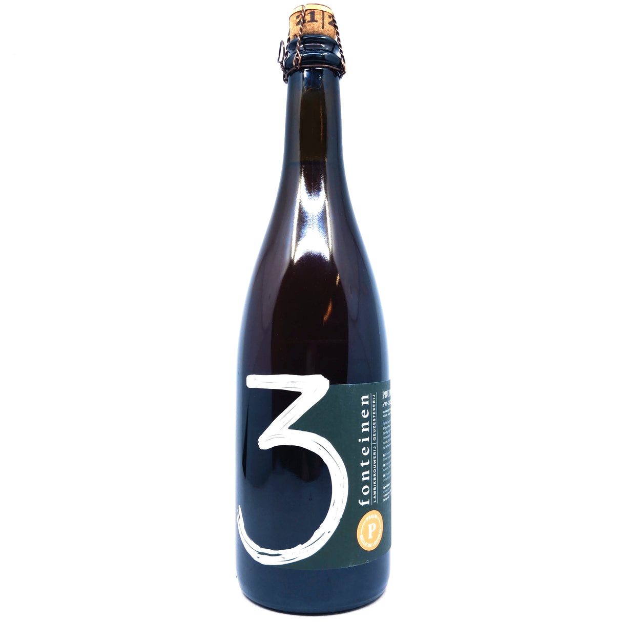 3 Fonteinen Pruim Belle De Louvain 7.7% (750ml)-Hop Burns & Black