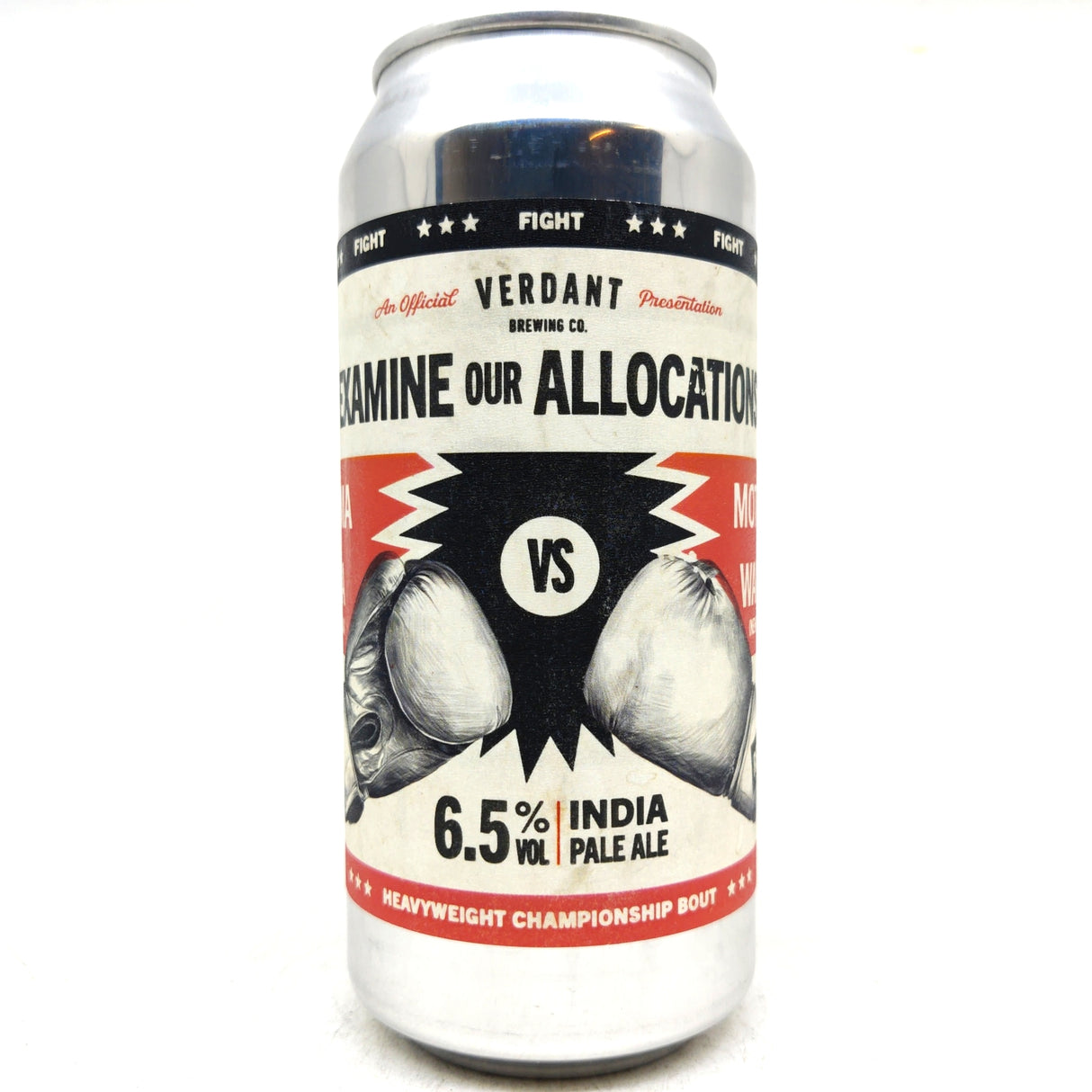 Verdant Examine Our Allocations IPA 6.5% (440ml can)-Hop Burns & Black
