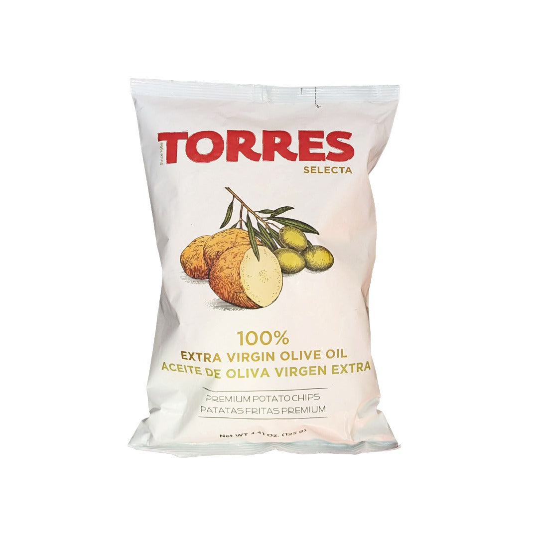 Torres 100% Extra Virgin Olive Oil Potato Crisps (150g)