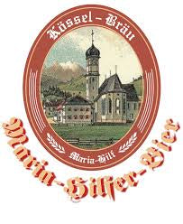 Kossel Brau Mariahilfer Vollbier Halbdunkel 4.7% (500ml)-Hop Burns & Black