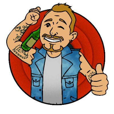 Lou's Brews Strawberry Switchblade EXTRA Hot Sauce (150ml)-Hop Burns & Black