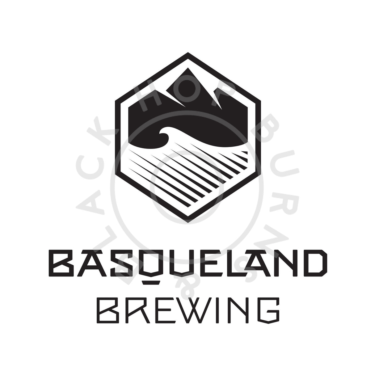 Basqueland x Finback Mucho Guapo DIPA 8% (440ml can)-Hop Burns & Black