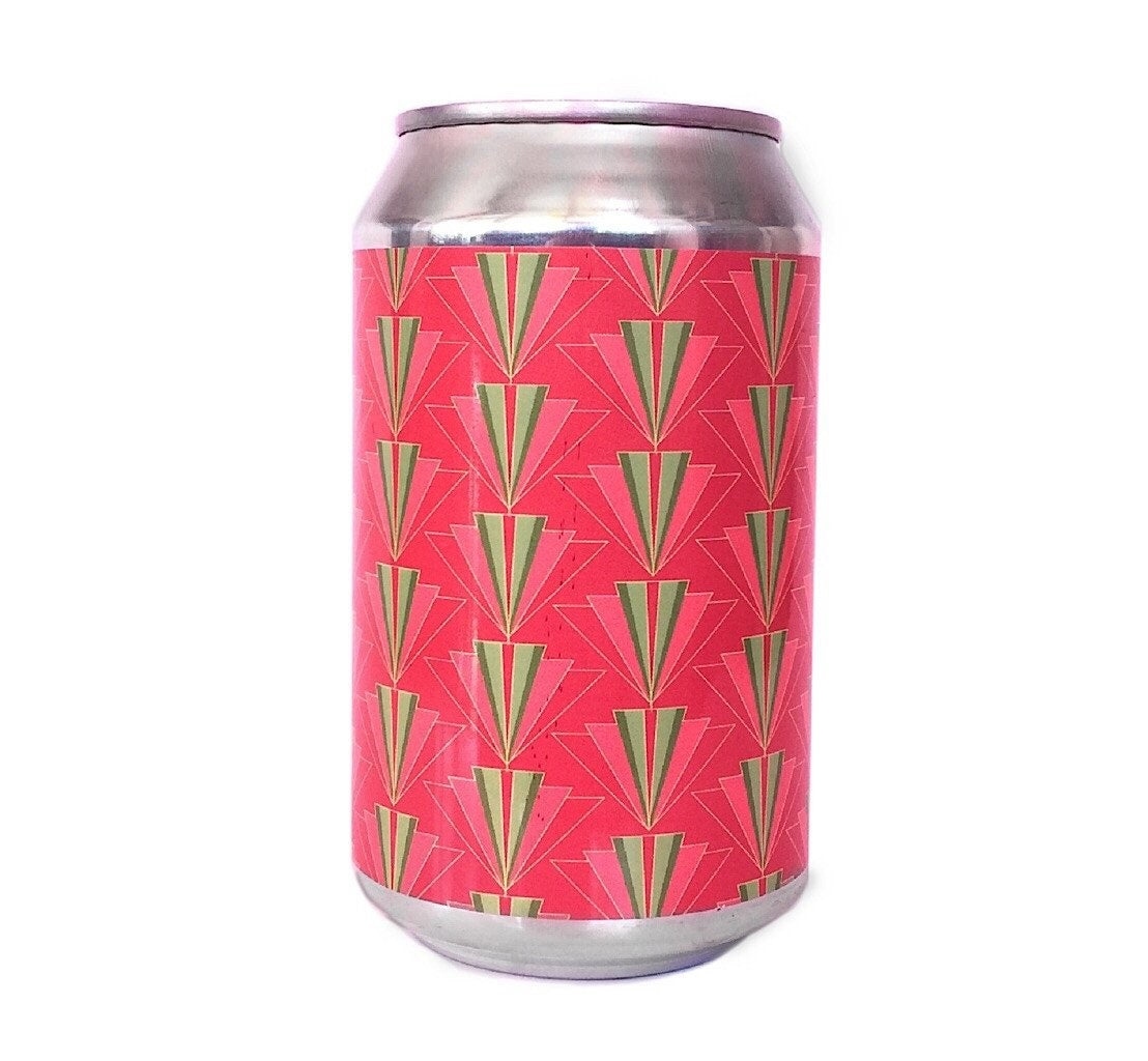 Brick Brewery Rhubarb Sour 2.7% (330ml can)-Hop Burns & Black