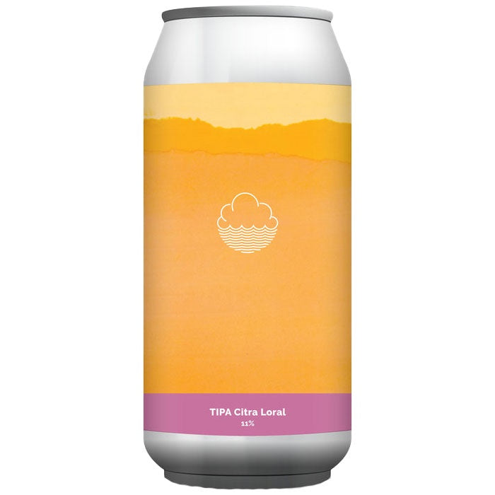 Cloudwater TIPA Citra Loral 11% (440ml can)-Hop Burns & Black