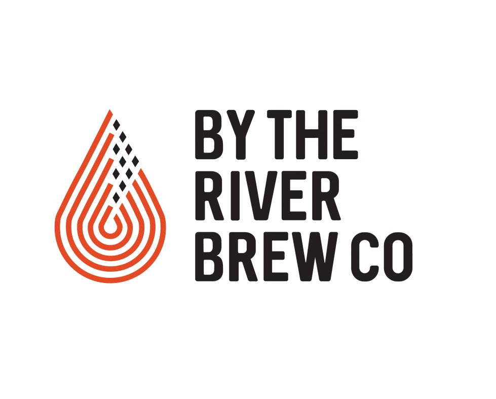 By The River Brew Co Doubleheeder Double IPA 8% (440ml can)-Hop Burns & Black
