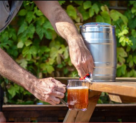 Gipsy Hill Southpaw Mini Cask 4.2% (5 litre)-Hop Burns & Black
