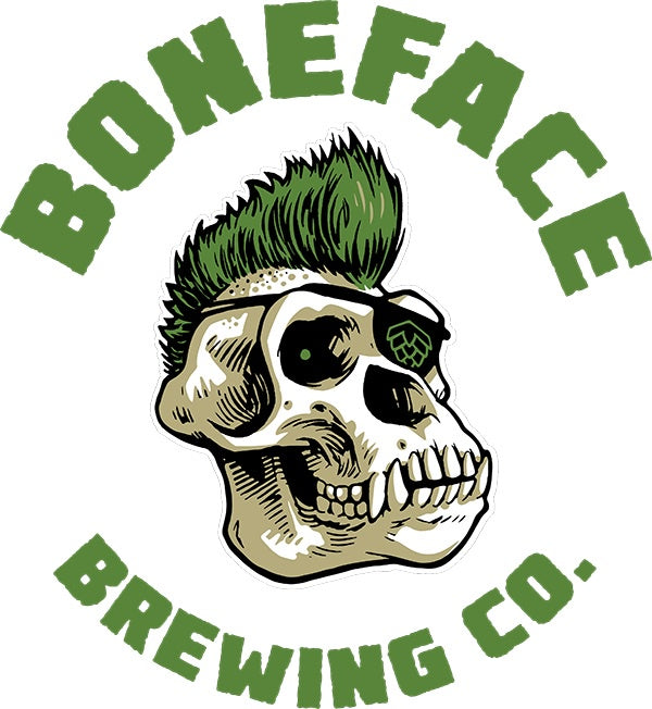 Boneface Zombie Stomp IPA 5.9% (440ml can)-Hop Burns & Black