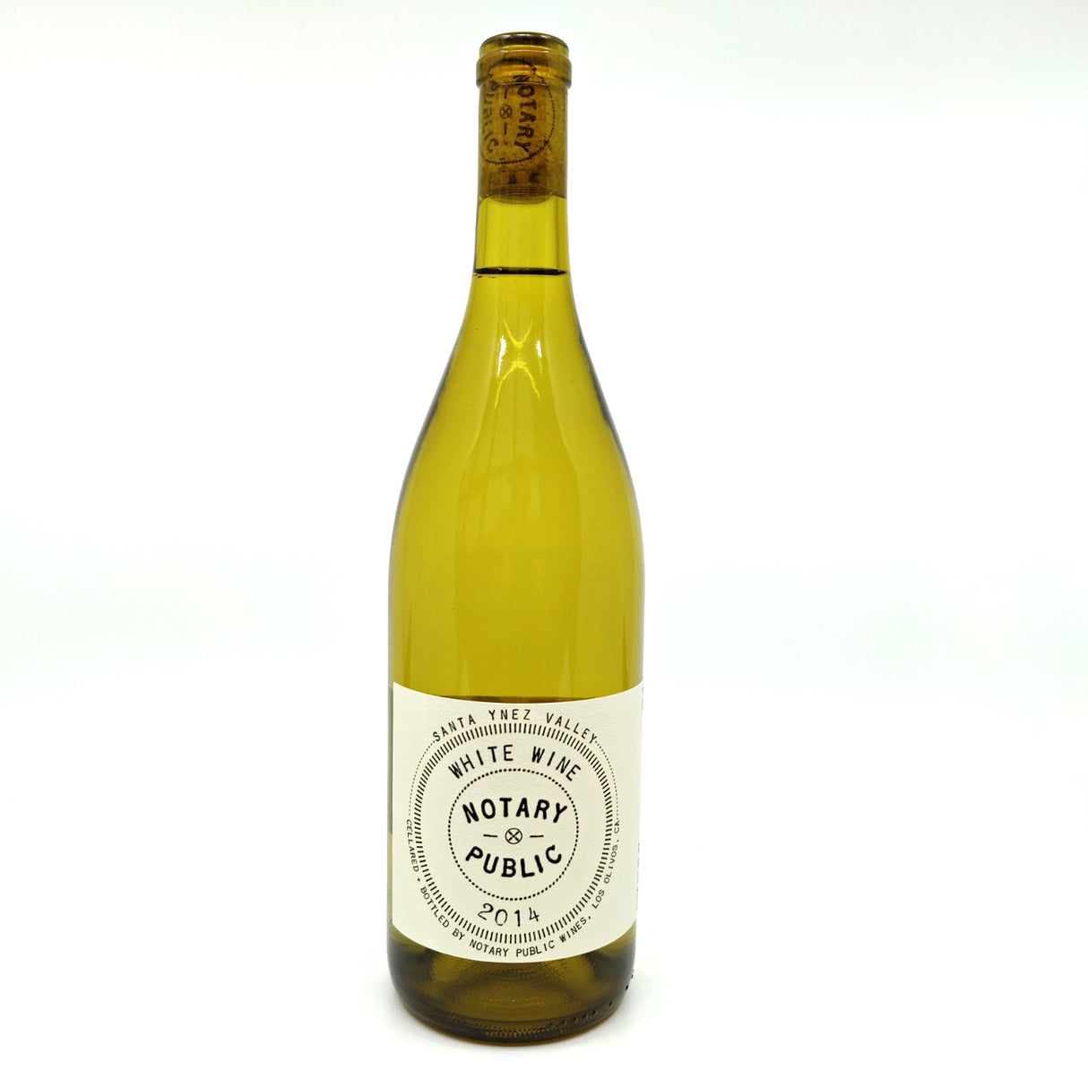 Notary Public Santa Ynez Valley White 2014 13.5% (750ml)-Hop Burns & Black