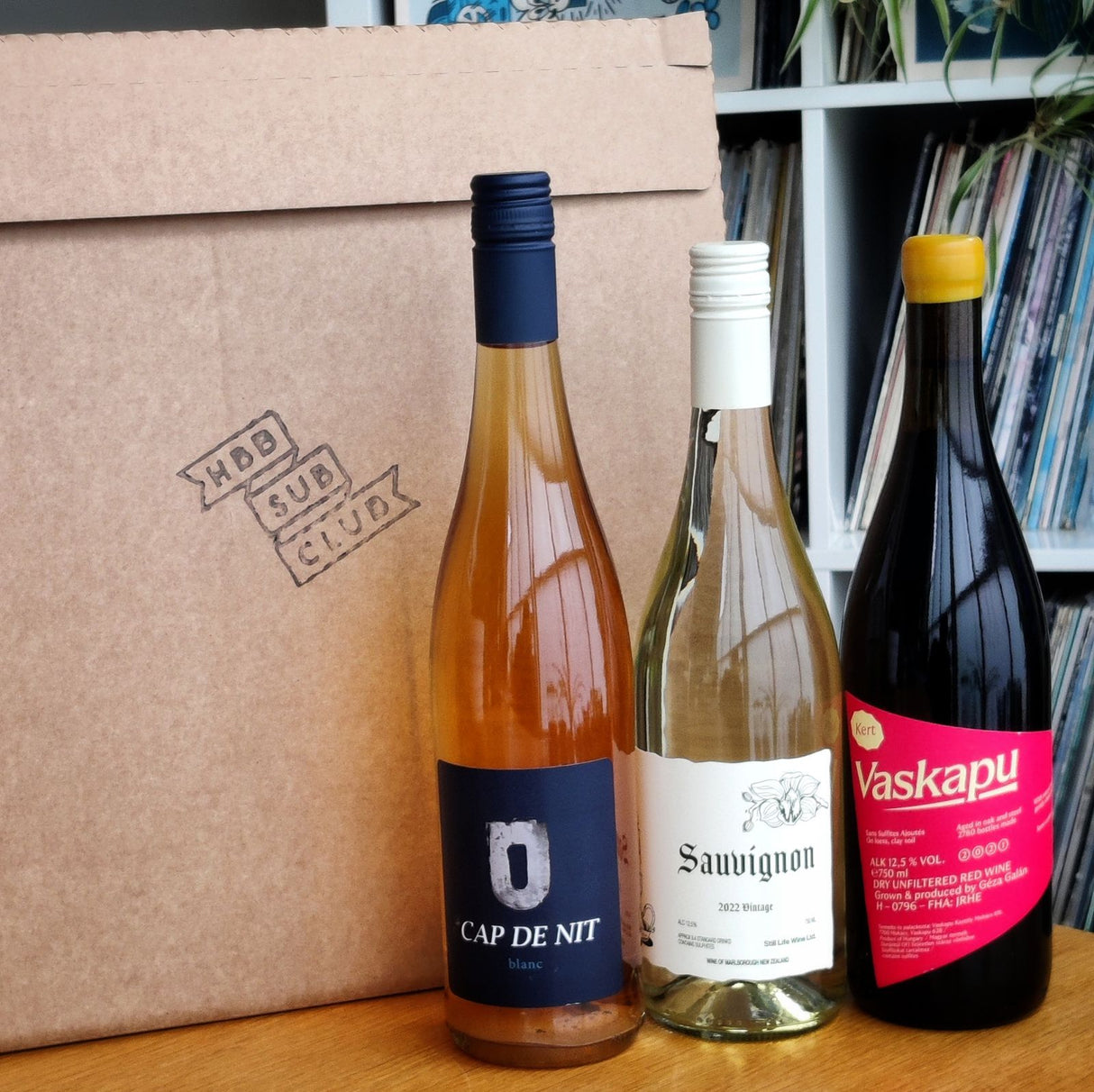 3 month pre-paid Natural Wine Killers GIFT wine box subscription-Hop Burns & Black