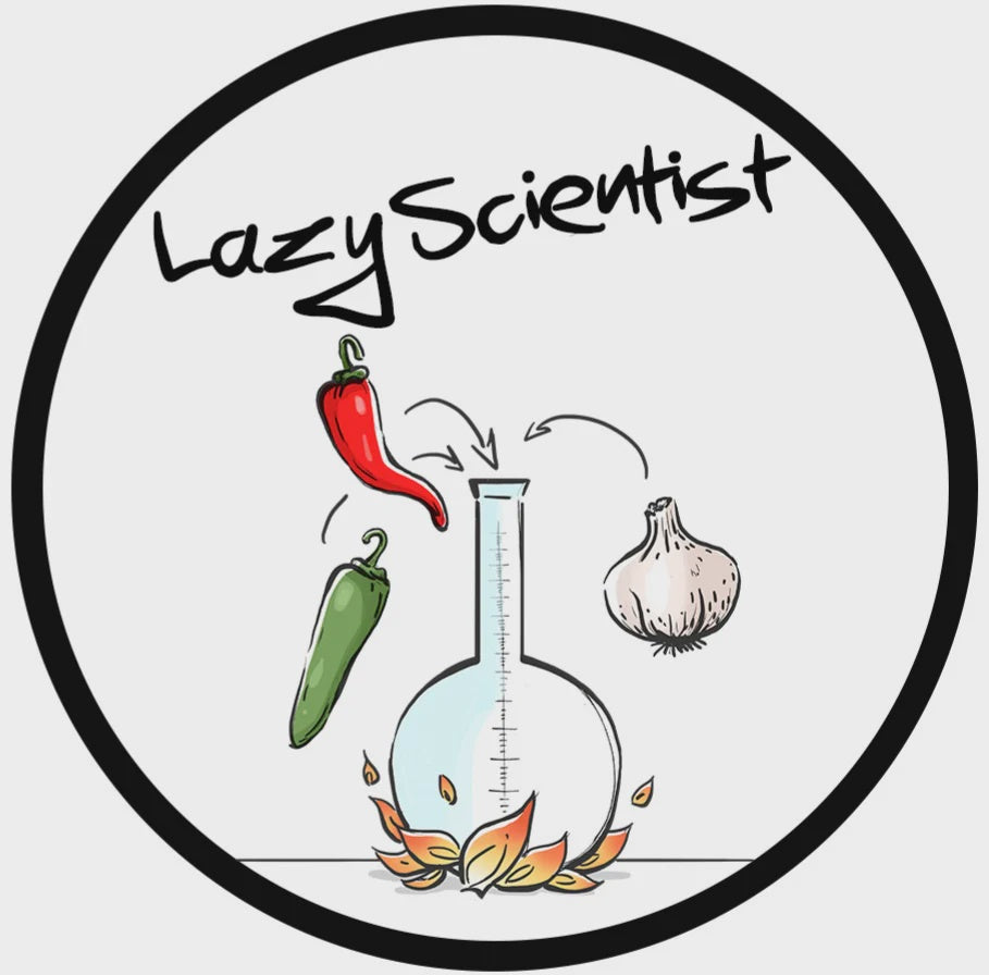 Lazy Scientist Mango Reaper Hot Sauce (150ml)-Hop Burns & Black