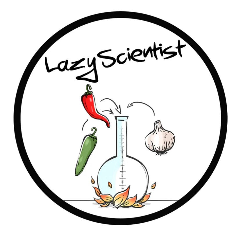 Lazy Scientist Brockwell Green Hot Sauce (150ml)-Hop Burns & Black