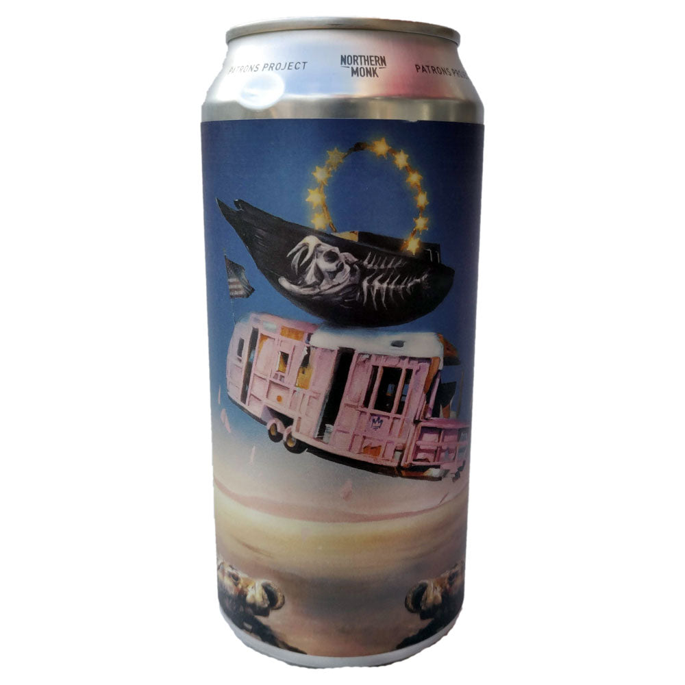 Northern Monk Bare Bones DDH IPA Patrons Project 2.07 6.8% (440ml can)-Hop Burns & Black