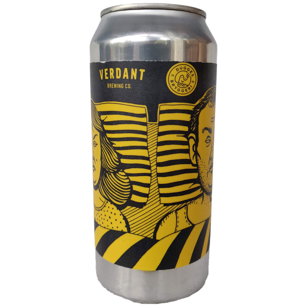 Verdant x Dugges Liesolve IPA 6.7% (440ml can)-Hop Burns & Black