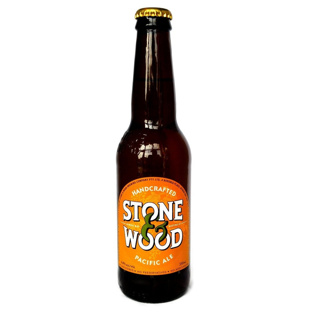Stone & Wood Pacific Ale 4.4% (330ml)-Hop Burns & Black