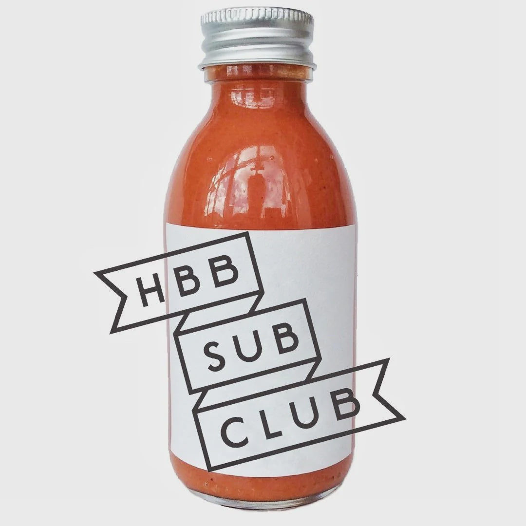 12 month bi-monthly (6 boxes) pre-paid Burns Box GIFT hot sauce subscription-Hop Burns & Black