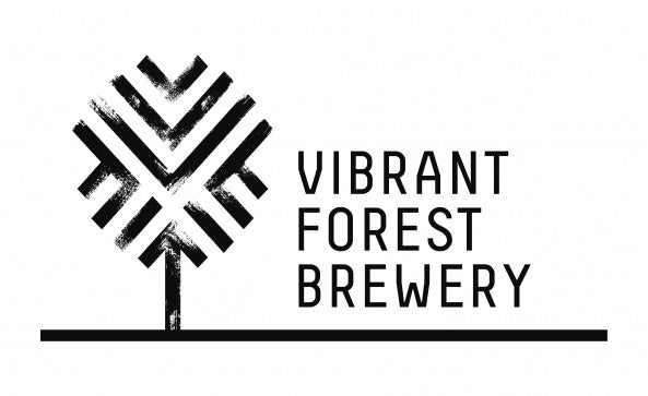 Vibrant Forest Amorph Double IPA 8% (440ml can)-Hop Burns & Black
