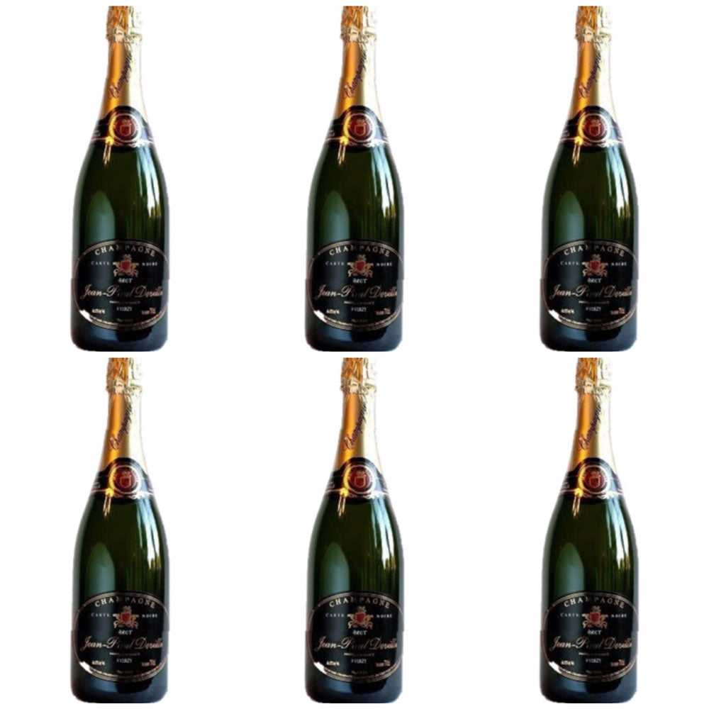 Champagne Jean-Paul Deville Carte Noir NV 12% CASE (6x 750ml)-Hop Burns & Black