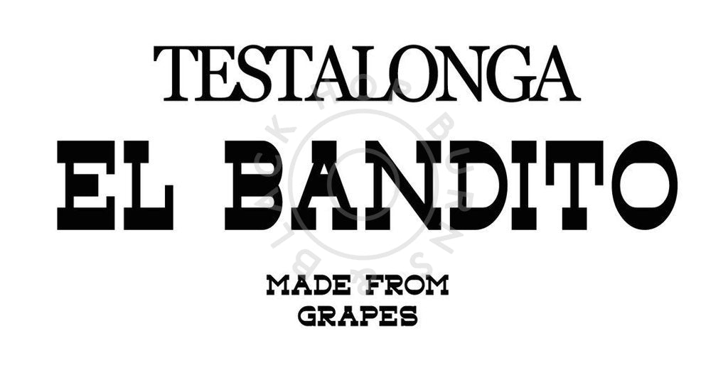 Testalonga Baby Bandito Follow Your Dreams Carignan 2021 12% (750ml)-Hop Burns & Black