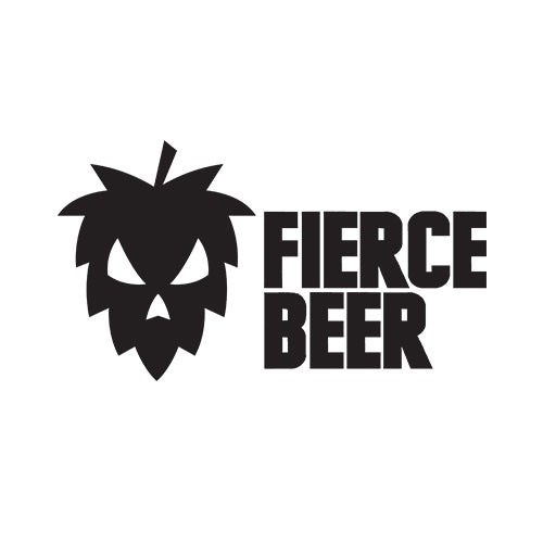 Fierce Beer Cafe Racer Coffee Porter 6.5% (330ml can)-Hop Burns & Black