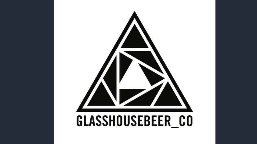 Glasshouse DIPA3 Double IPA 8% (440ml can)-Hop Burns & Black